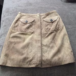 Kenneth Cole Suede Skirt